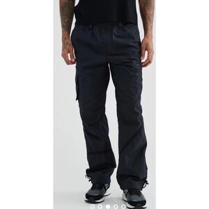 Urban Outfitters Standard Cloth Pants Medium Black Utility Paratrooper Cargo NWT